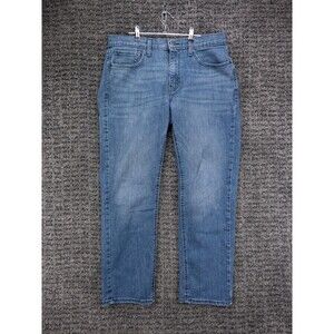 Levis 541 Jeans Mens 33x32 Actual 34x30 Blue Athletic Taper Stretch Denim Casual